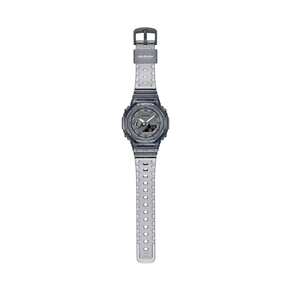 商品G-Shock|Unisex Dark Gray Skeleton Resin Strap Watch 40.4mm GMAS2100SK1A,价格¥667,第4张图片详细描述