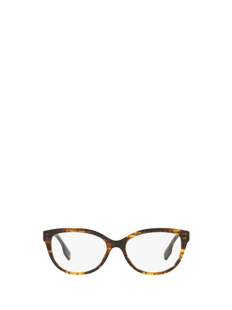 商品Burberry|Be2357 Top Check / Striped Brown Glasses,价格¥2277,第1张图片