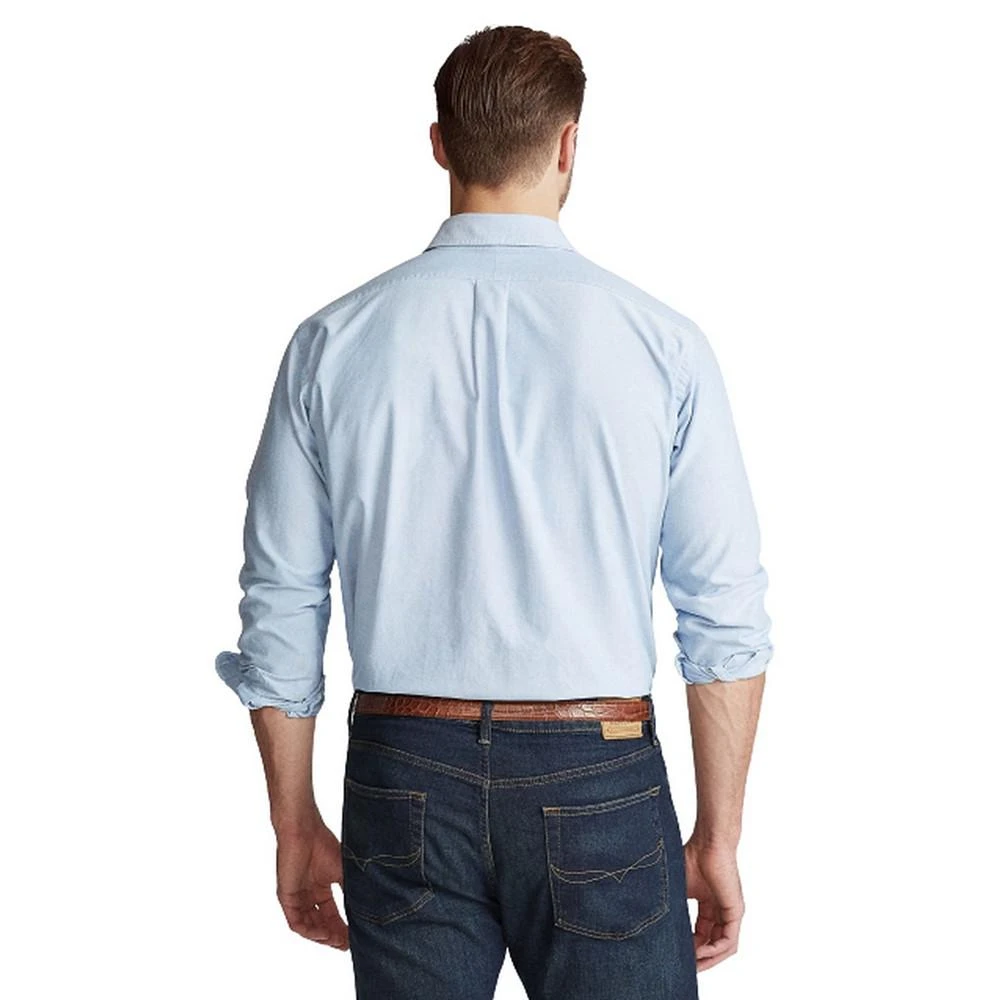 商品Ralph Lauren|Men's Big & Tall Classic Fit Long-Sleeve Oxford Shirt,价格¥945,第2张图片详细描述