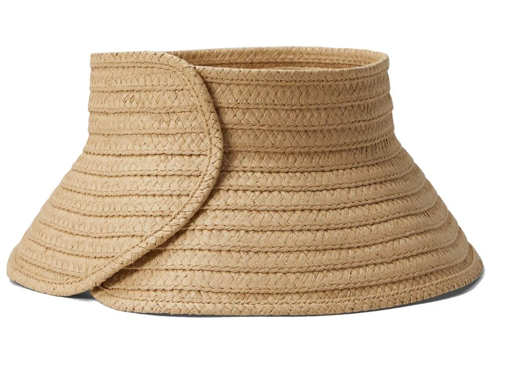 商品Madewell|Packable Straw Visor Hat,价格¥114,第2张图片详细描述