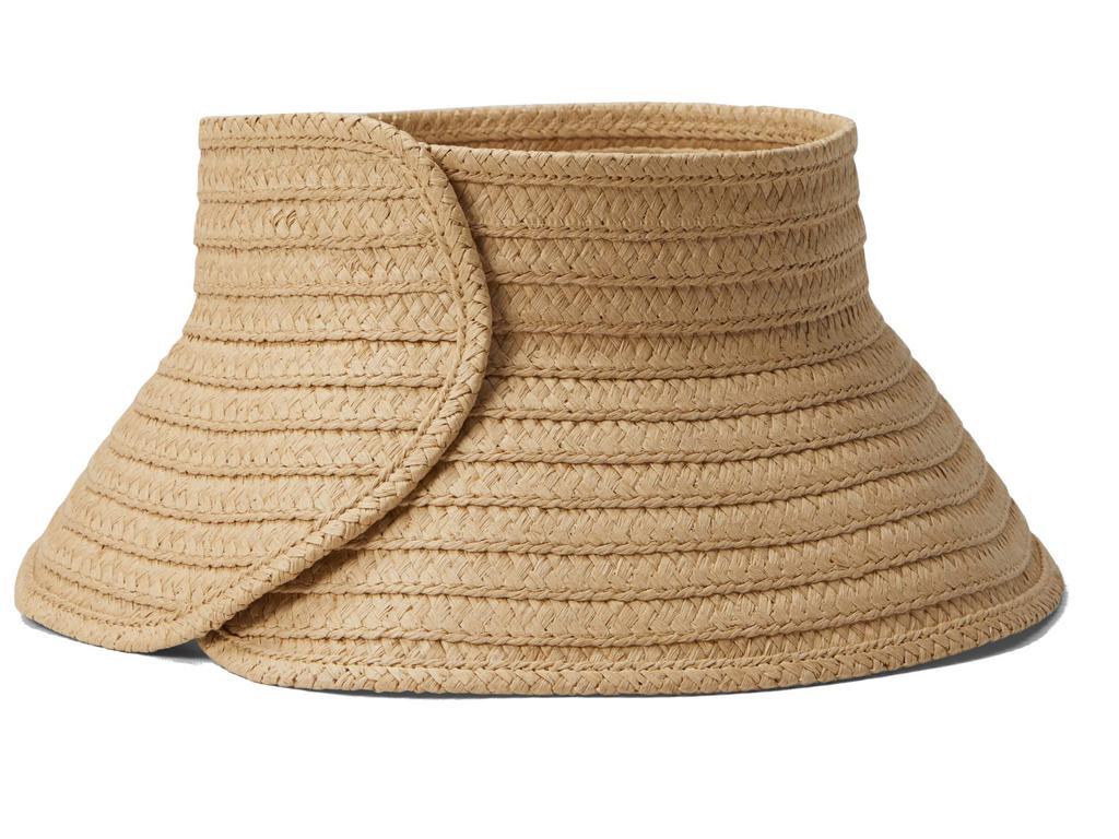 商品Madewell|Packable Straw Visor Hat,价格¥122,第4张图片详细描述