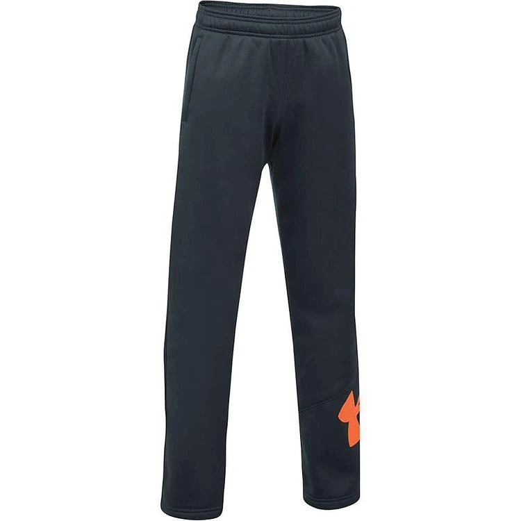商品Under Armour|Under Armour Boys' UA Armour Fleece Big Logo Pant,价格¥241,第1张图片