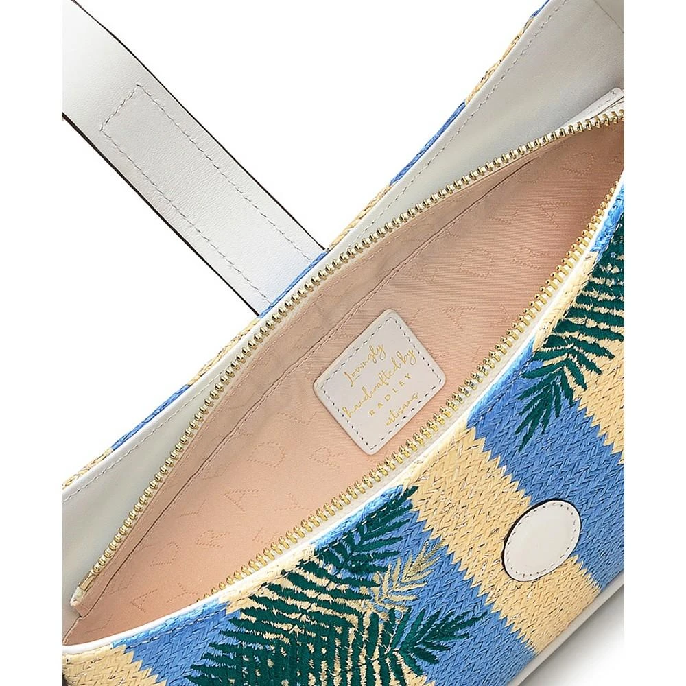 商品Radley|Linden Gardens Stripe Palm Small Zip Top Shoulder Bag,价格¥1206,第3张图片详细描述