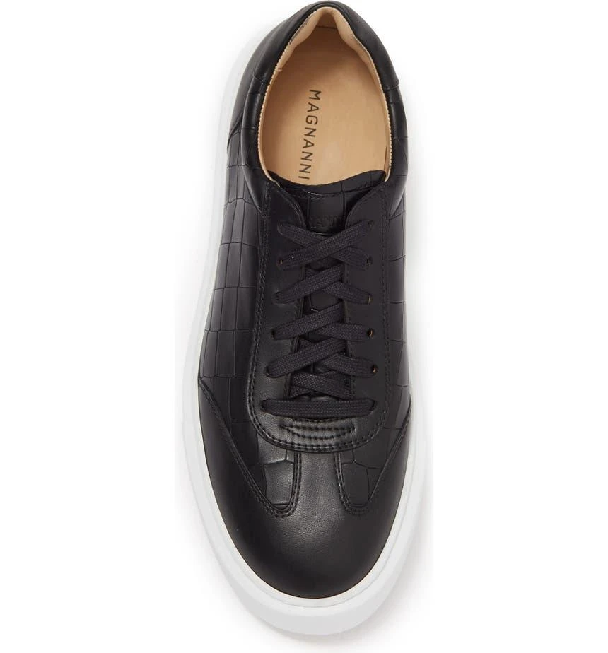 商品Magnanni|Mino Leather Sneaker,价格¥1081,第4张图片详细描述