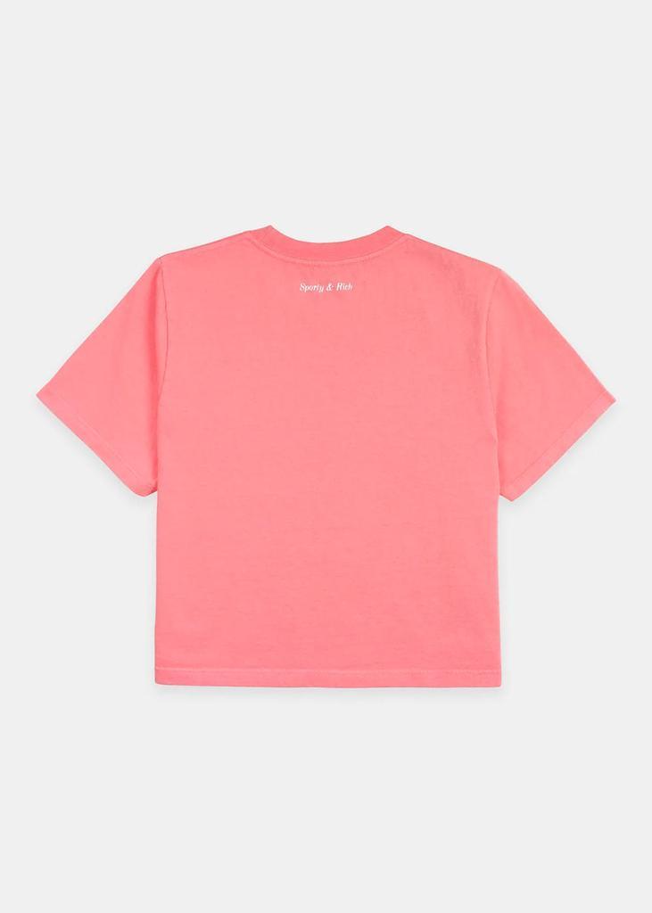 商品Sporty & Rich|Sporty & Rich Stawberry Be-Nice Cropped T-Shirt,价格¥344,第4张图片详细描述