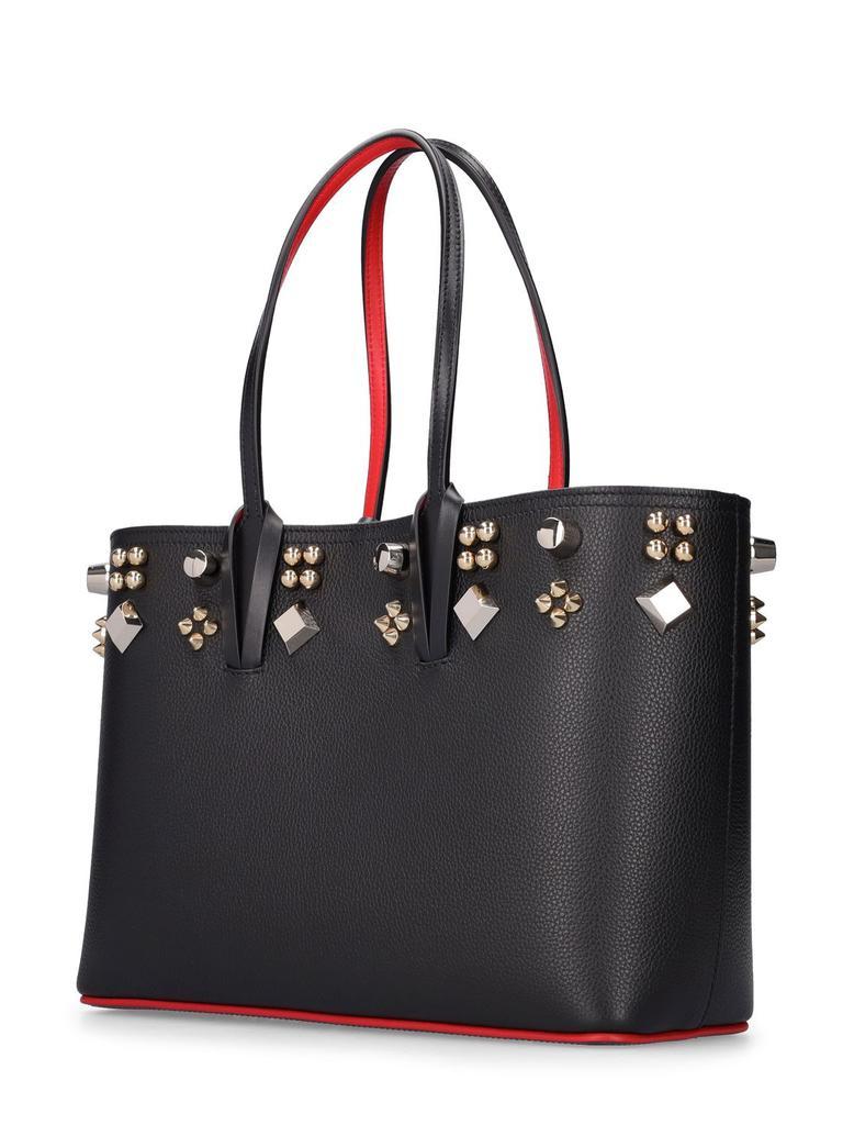 商品Christian Louboutin|Small Cabata Spiked Leather Tote Bag,价格¥13013,第4张图片详细描述