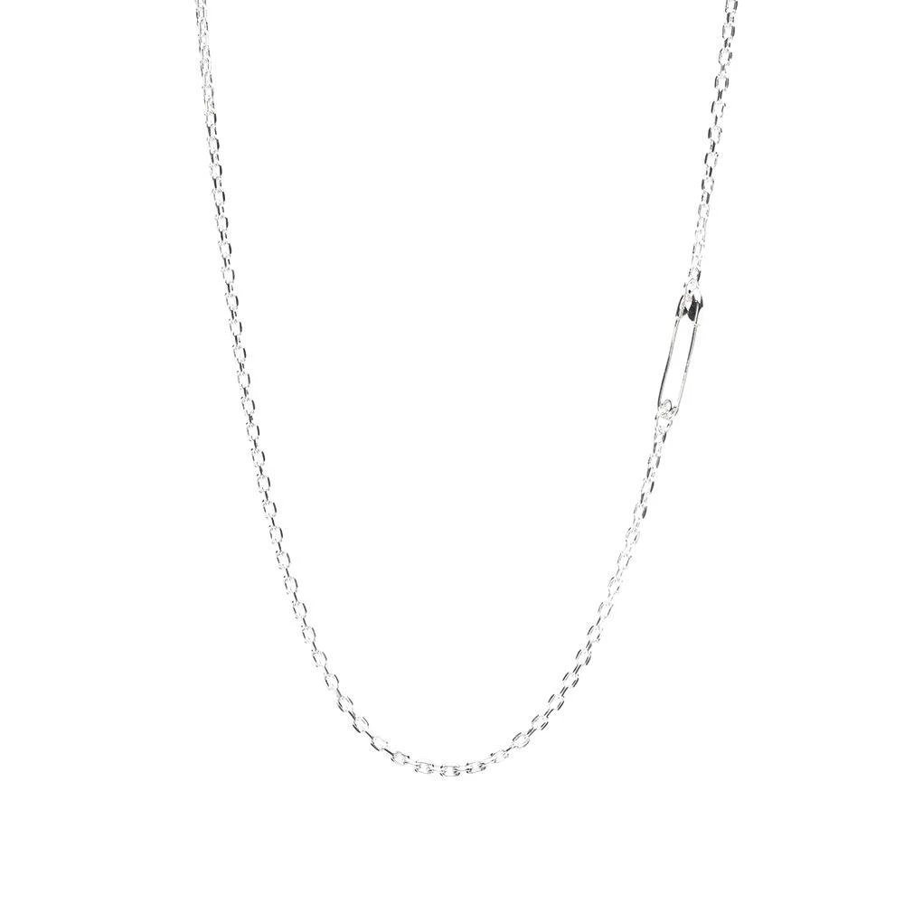 商品NEIGHBORHOOD|Neighborhood Silver Safety Pin Necklace,价格¥1871,第1张图片