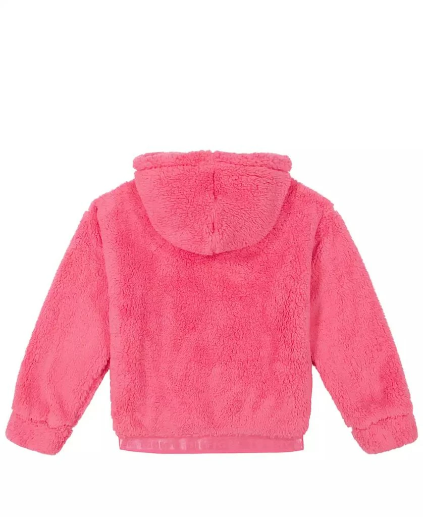 商品Tommy Hilfiger|Baby Girl Minky Zip Front Hoodie,价格¥169,第2张图片详细描述