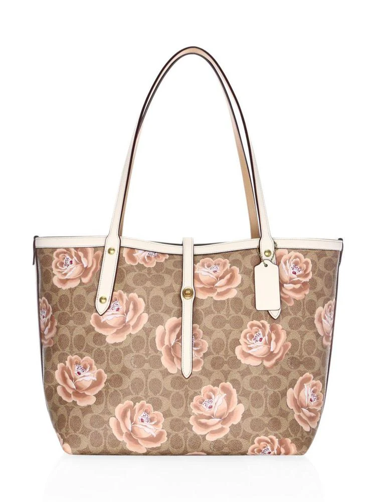 商品Coach|Floral Logo Tote,价格¥1054,第1张图片