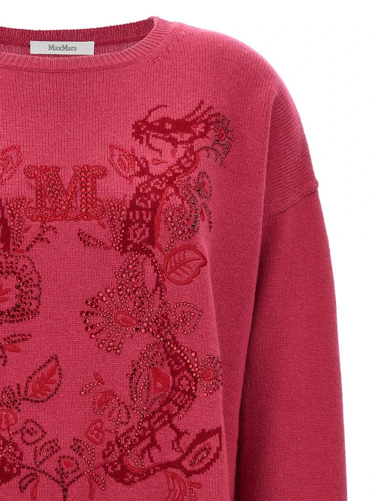 商品Max Mara|Max Mara Logo Embellished Knitted Jumper,价格¥2780,第3张图片详细描述