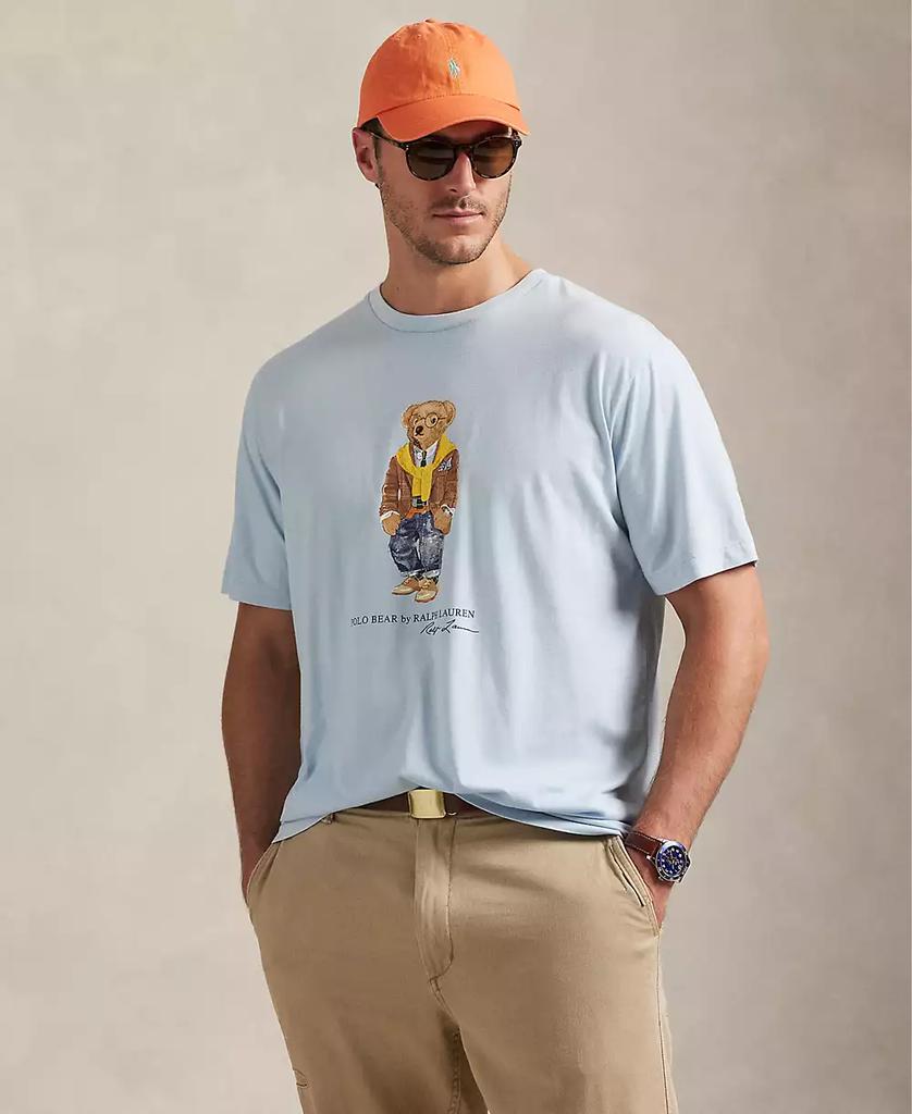 Men's Big & Tall Bear Printed Short Sleeves T-Shirt image 2