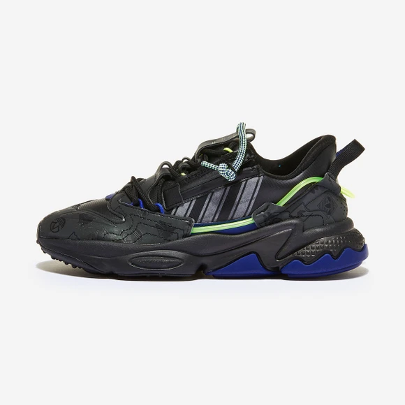 商品Adidas|【Brilliant|包邮包税】阿迪达斯 OZWEEGO ZIP 男生  运动鞋 SNEAKERS  GW5823 CBLACK/CBLACK/VICBLU,价格¥395,第1张图片