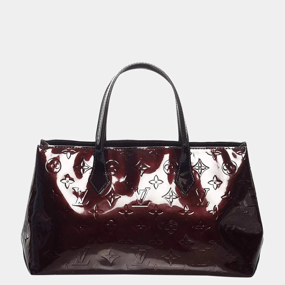 商品[二手商品] Louis Vuitton|Louis Vuitton Purple Vernis Wilshire PM,价格¥5526,第3张图片详细描述