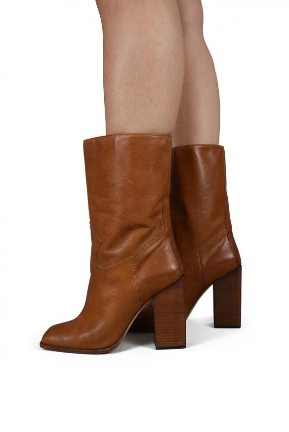 商品Yves Saint Laurent|Leather ankle boots,价格¥4054,第2张图片详细描述