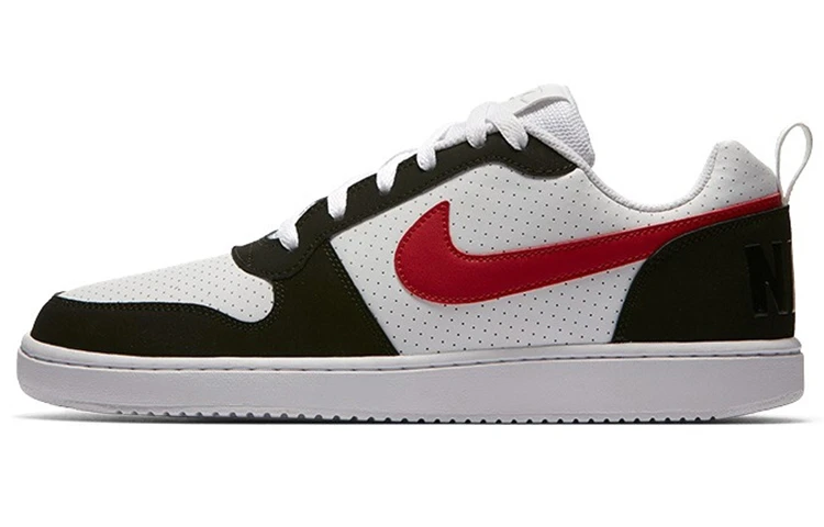商品[国内直发] NIKE|Court Borough low 低帮 板鞋 男款 黑白红,价格¥407,第1张图片