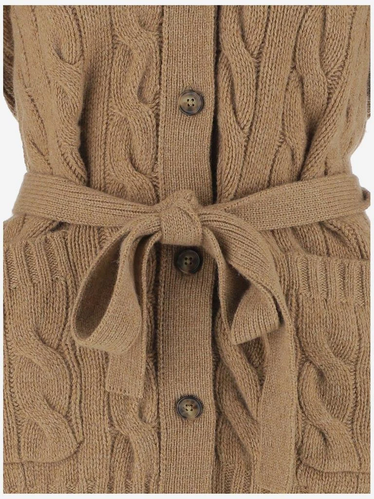 商品Ralph Lauren|Polo Ralph Lauren Tie-Waisted Knitted Cardigan,价格¥3631,第3张图片详细描述