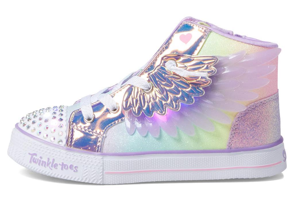 商品SKECHERS|Twinkle Toes - High-Top Shuffle Lite Unicorn Wings 314918N (Toddler/Little Kid),价格¥324,第6张图片详细描述