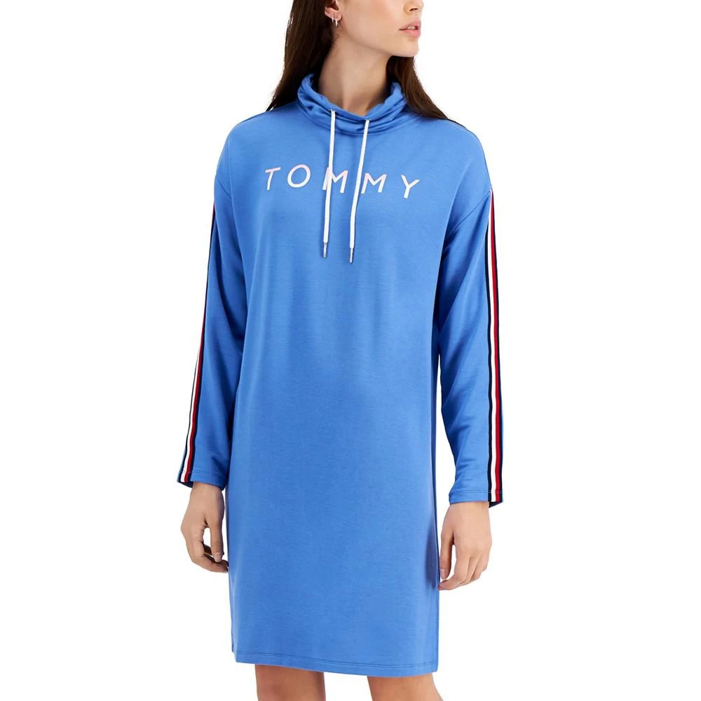 商品Tommy Hilfiger|Women's Cowlneck Logo Sneaker Dress,价格¥390,第4张图片详细描述