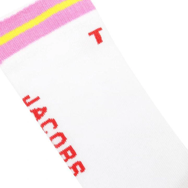 商品Marc Jacobs|White Socks With Pink Trim,价格¥64,第2张图片详细描述