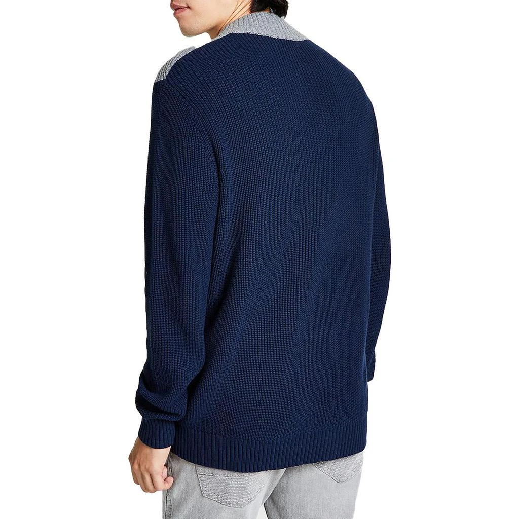 商品INC International|Mens Mock Neck Colorblock Pullover Sweater,价格¥199,第2张图片详细描述