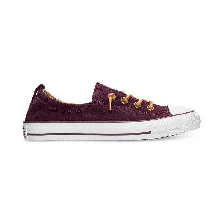 商品Converse|Chuck Taylor Shoreline 女士镂空麂皮休闲鞋,价格¥278,第2张图片详细描述