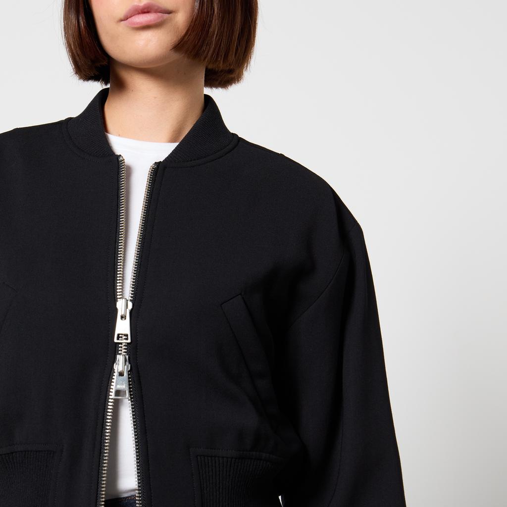 新品Theory Compact Crepe Zip Up Bomber Theory - Compact Crepe Zip Up Bomber / コンパクトクロップド