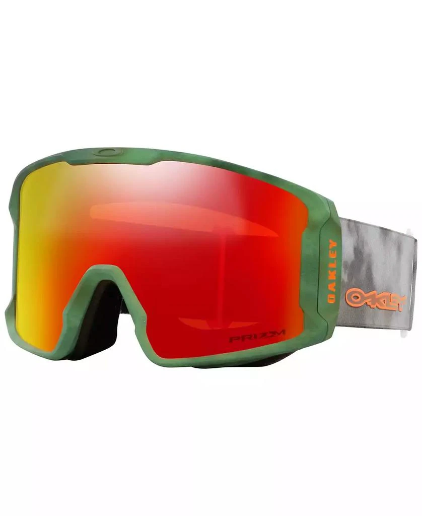 商品Oakley|Unisex Line Miner L Stale Sandbech Signature Series Snow Goggles, Mirror OO7070,价格¥633,第1张图片