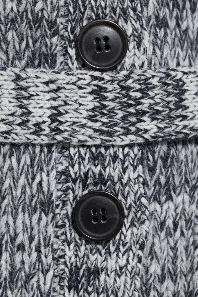 Belted marled wool-blend cardigan商品第4张图片规格展示