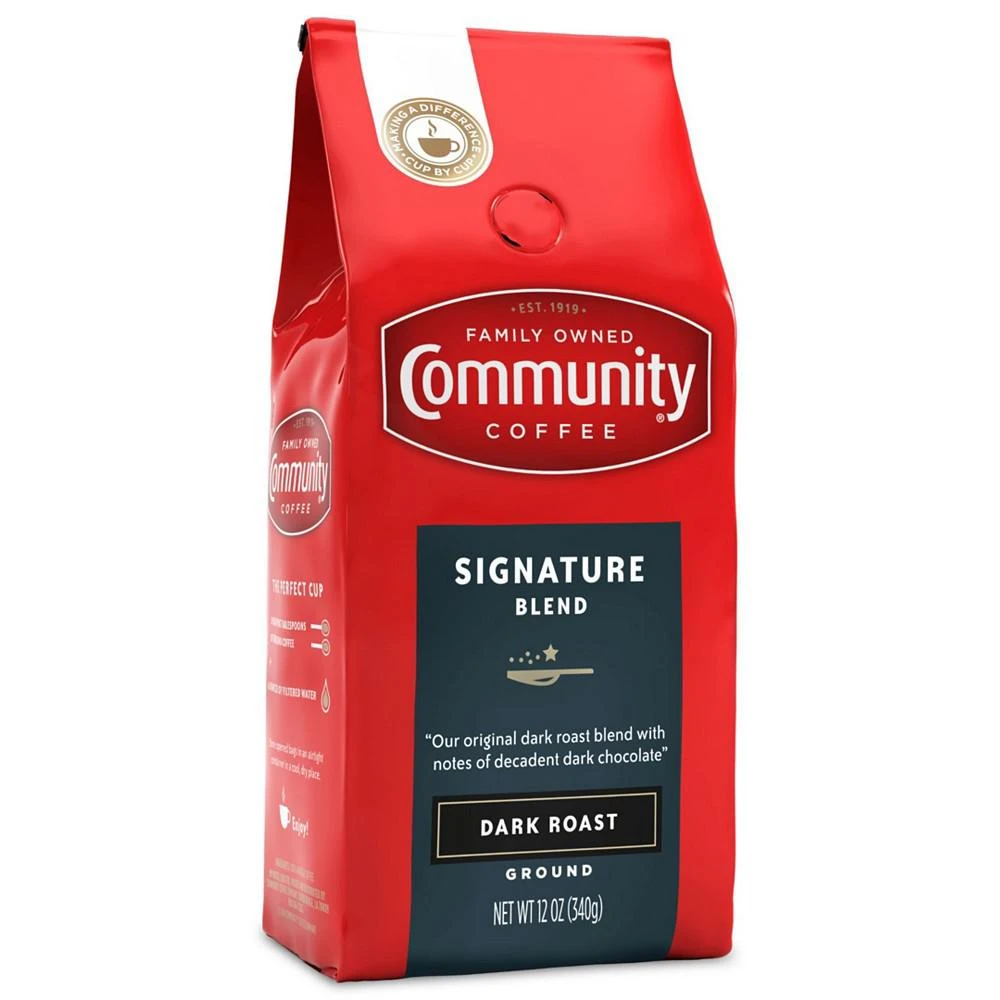 Signature Blend Dark Roast Premium Ground Coffee, 12 Oz - 6 Pack 商品