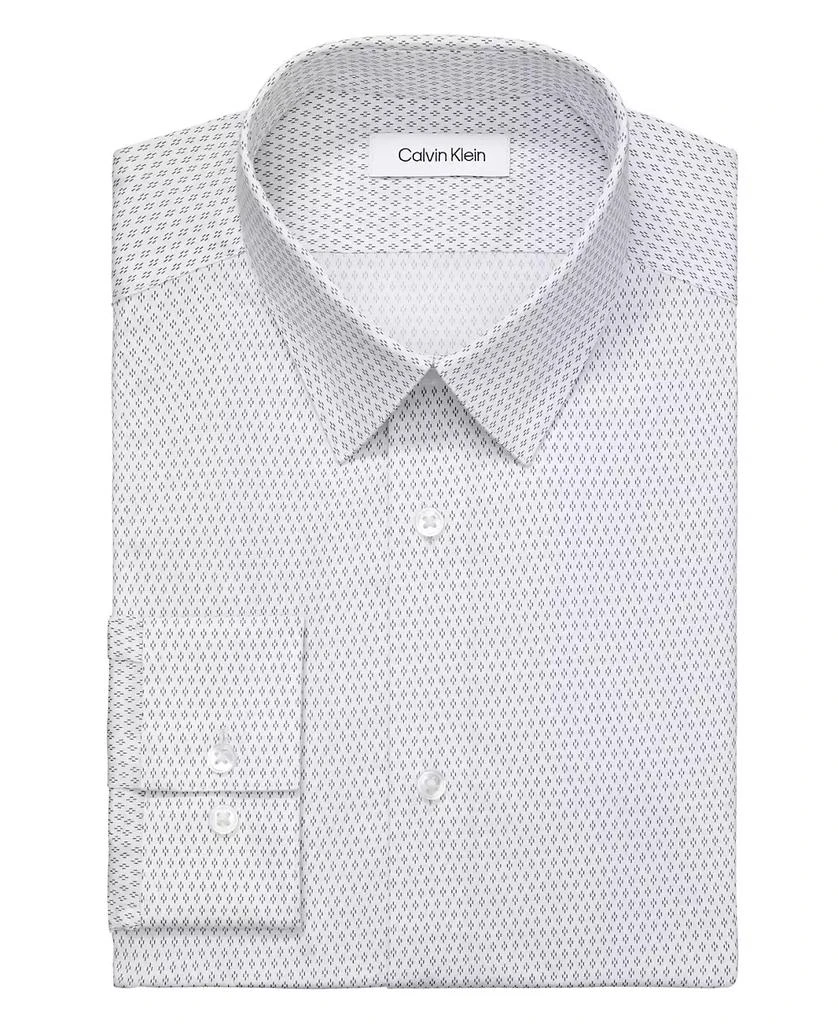 商品Calvin Klein|Men's Steel Slim Fit Stretch Wrinkle Free Dress Shirt,价格¥230,第3张图片详细描述