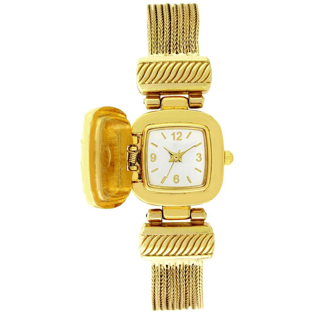 商品Charter Club|Women's Crystal Multi-Chain Flip Watch 25mm, Created for Macy's,价格¥88,第4张图片详细描述