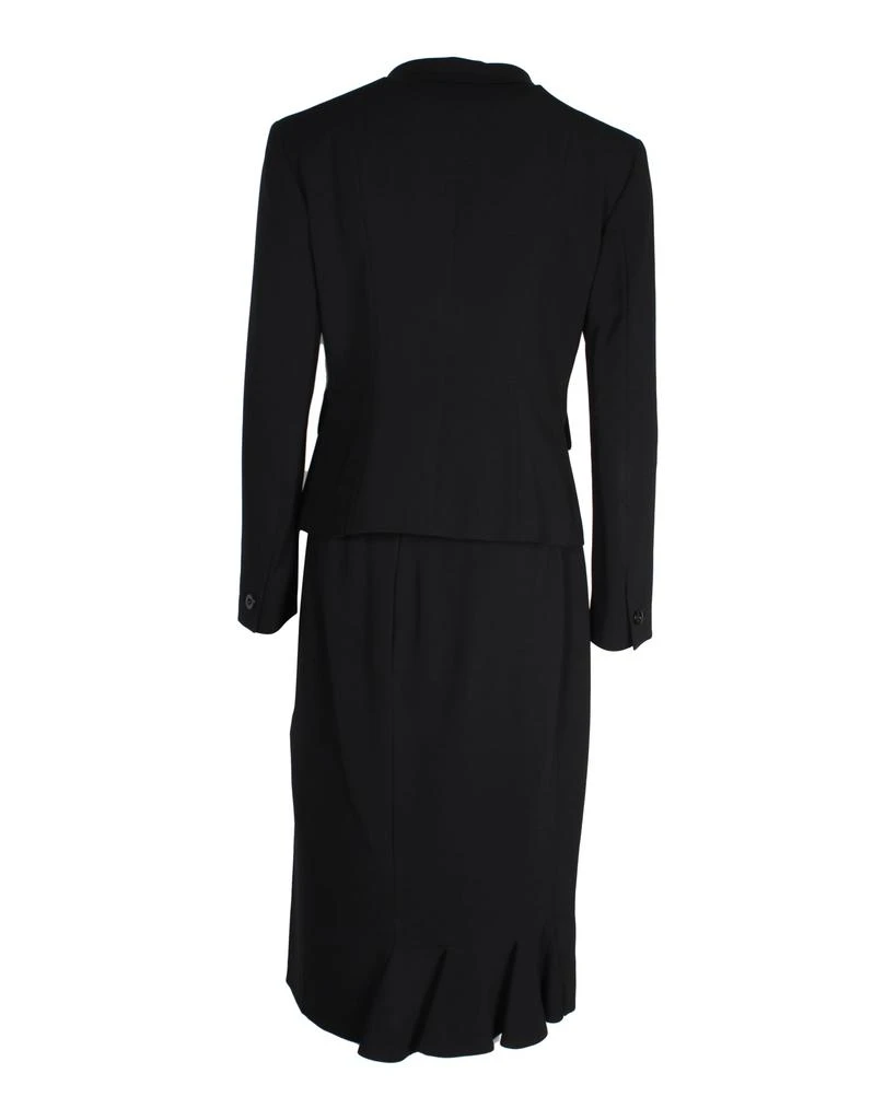 商品[二手商品] Max Mara|Max Mara Long Sleeve Dress in Black Triacetate,价格¥2278,第3张图片详细描述