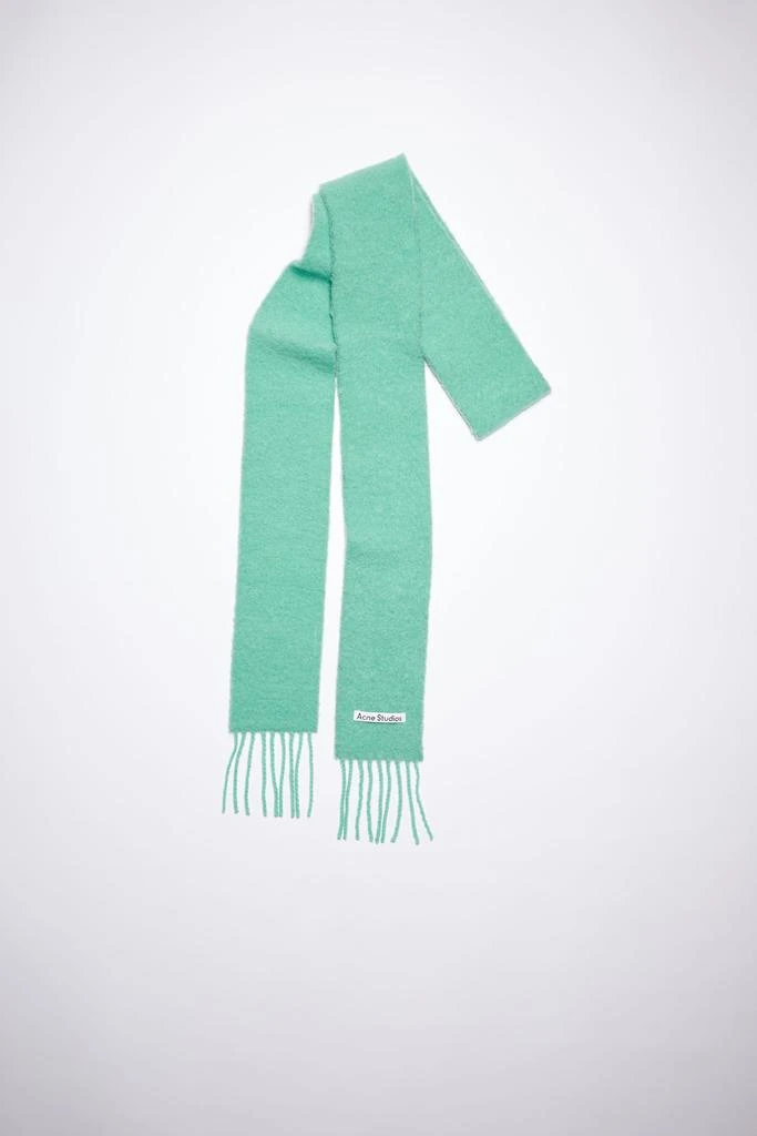 商品Acne Studios|ACNE STUDIOS WOOL-ALPACA FRINGE SKINNY SCARF,价格¥794,第1张图片