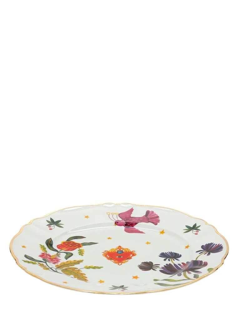 商品BITOSSI HOME|Floral Decal Round Platter,价格¥659,第3张图片详细描述