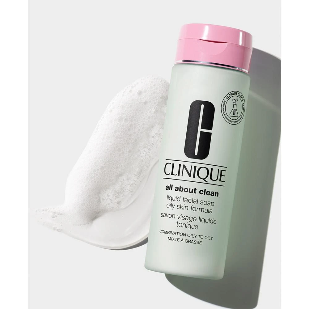 商品Clinique|Jumbo All About Clean™ Liquid Facial Soap Oily, 13.5 oz,价格¥283,第5张图片详细描述