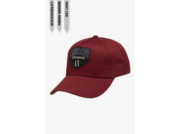 商品Armani Exchange|Chapeau De Baseball Homme-Vin De Vignoble,价格¥168,第1张图片