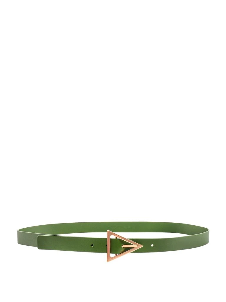 商品Bottega Veneta|Green Leather Belt,价格¥2340,第1张图片