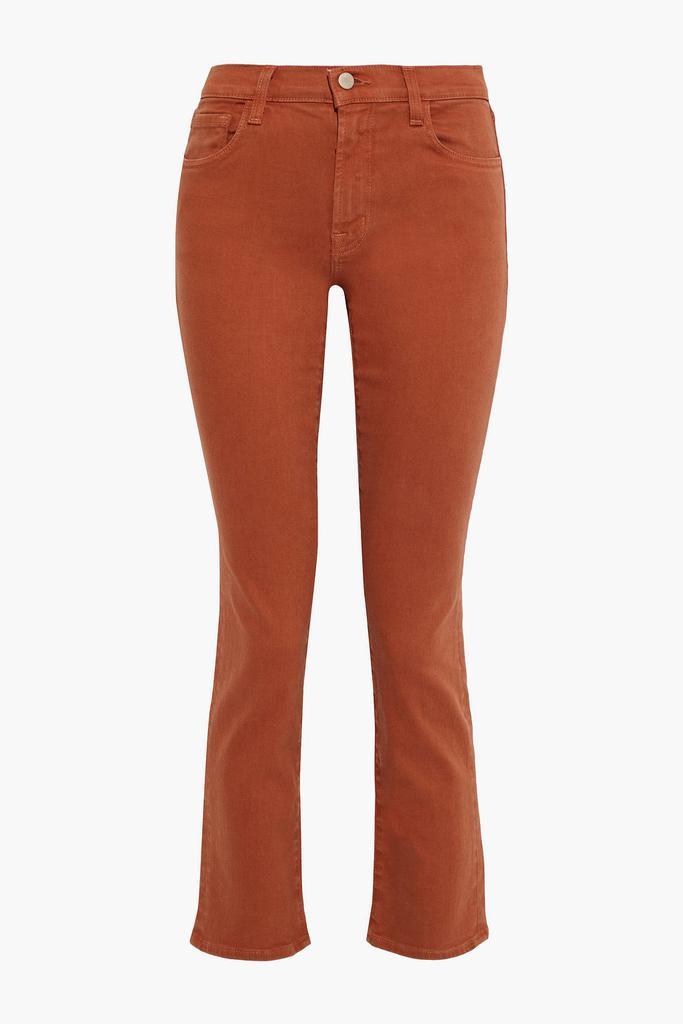 商品J Brand|Adele mid-rise slim-leg jeans,价格¥431,第5张图片详细描述