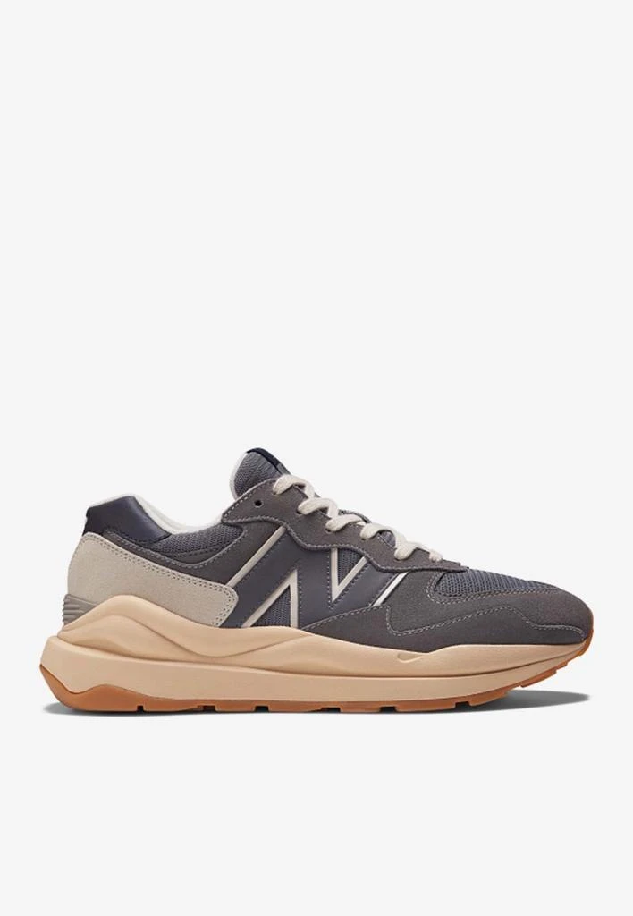 商品New Balance|57/40 Low-Top Sneakers in Castlerock with Eclipse and Sea Salt,价格¥1214,第1张图片