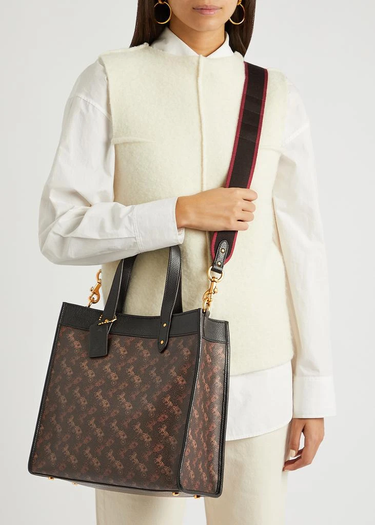 Field printed coated canvas tote 商品