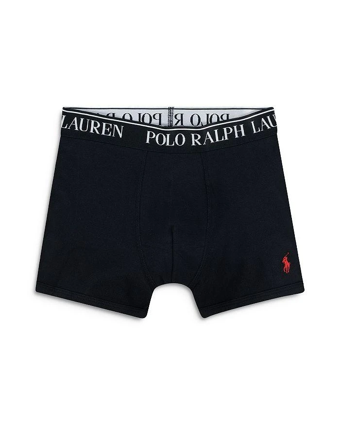 商品Ralph Lauren|Boys' Cotton Stretch Jersey Boxer Briefs, Pack of 3 - Big Kid,价格¥181,第3张图片详细描述