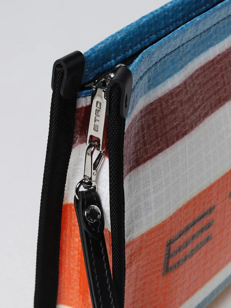 商品ETRO|Etro toiletry bag in spice glass fabric with multicolor print and logo,价格¥1963,第4张图片详细描述