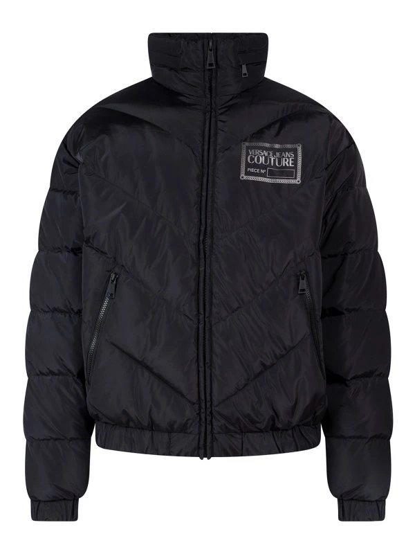 商品Versace|VERSACE JEANS COUTURE 黑色男士羽绒服 73GAU4D4-CQ01D-899,价格¥3262,第1张图片