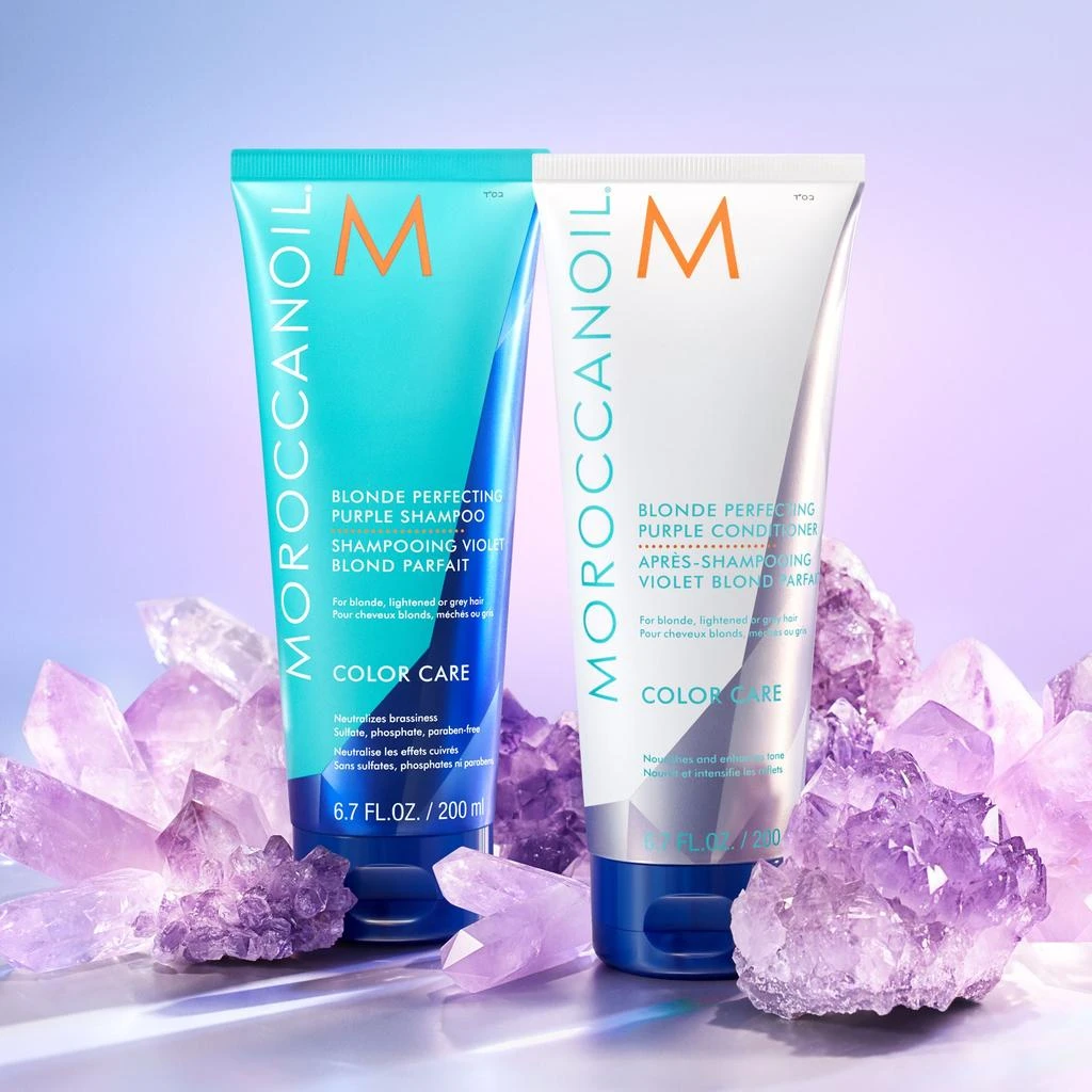 商品Moroccanoil|Blonde Perfecting Purple Conditioner,价格¥209,第5张图片详细描述