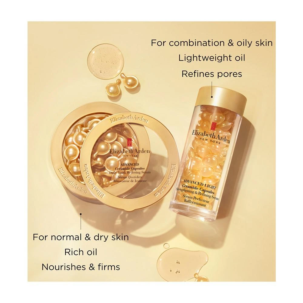 商品Elizabeth Arden|Advanced Light Ceramide Capsules Strengthening & Refining Serum, 30 capsules,价格¥407,第2张图片详细描述