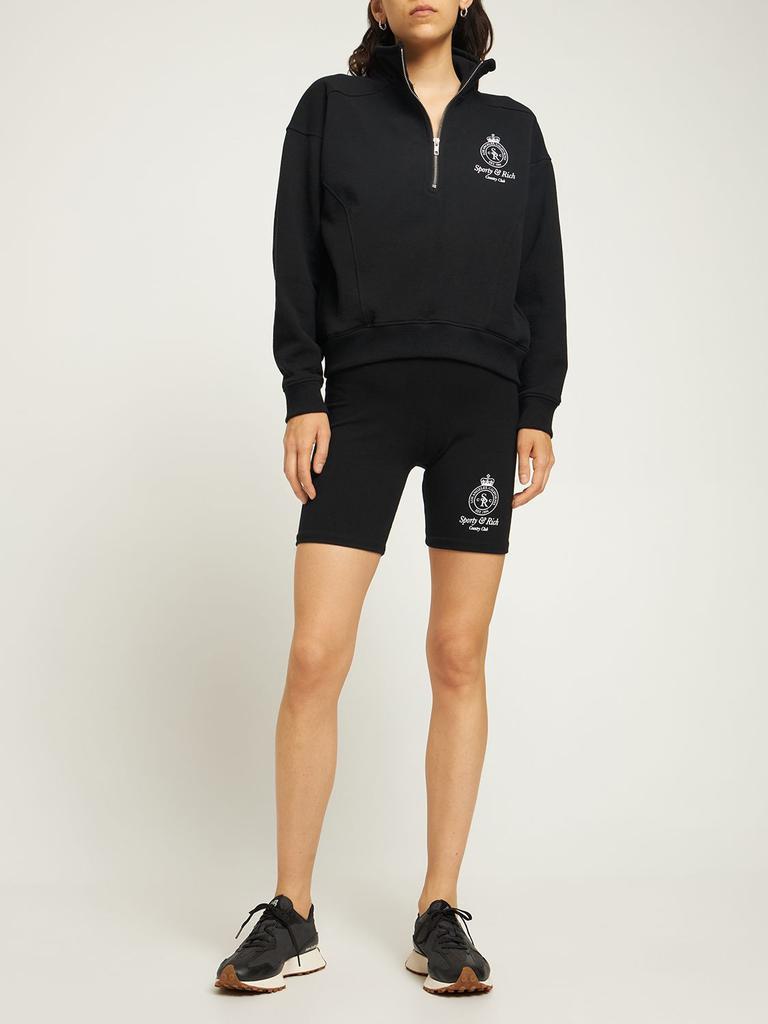 商品Sporty & Rich|Crown Biker Shorts,价格¥432,第1张图片
