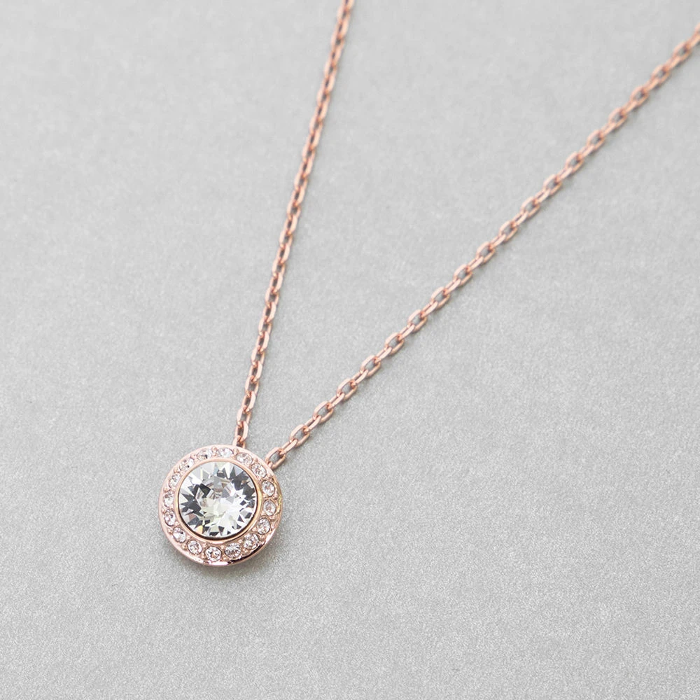 Swarovski 施华洛世奇 镀金色女士质感吊坠项链锁骨链礼物 5367855 商品