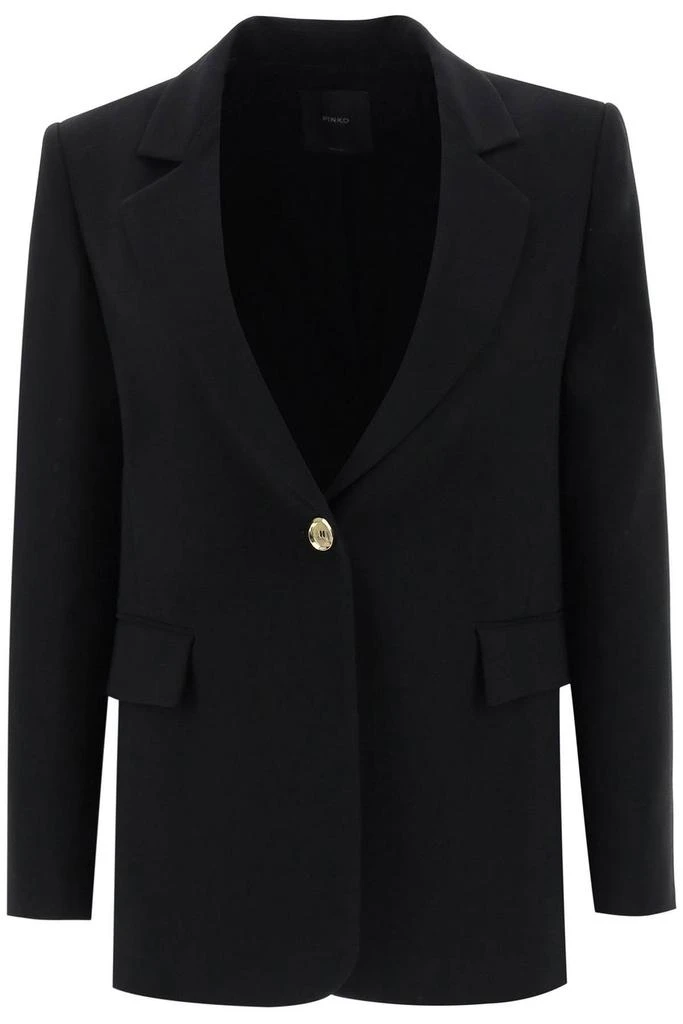 商品PINKO|Gaeta blazer in stretch crepe,价格¥1166,第1张图片