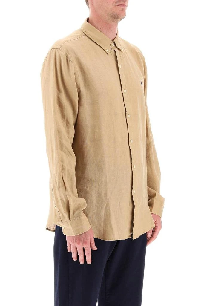 商品Ralph Lauren|LINEN BUTTON-DOWN SHIRT,价格¥566,第3张图片详细描述