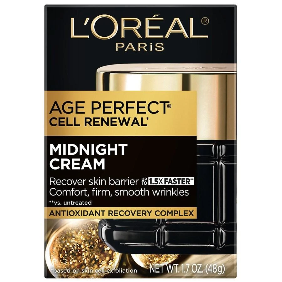 商品L'Oreal Paris|Cell Renewal Midnight Cream Skin Care Anti-Aging Night Cream With Antioxidants,价格¥256,第3张图片详细描述